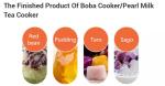 Programmable 3KG 2.8mm Thickness Tapioca Pearl Cooker