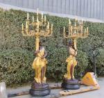 Stainless Steel Garden Ornaments Outside Statues And Sculptures