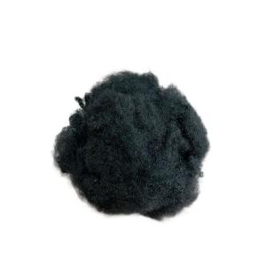 China Virgin Raw White Black Low Melt Polyester Staple Fiber 4D 51mm Non Siliconized factory