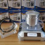 Practical Silver Yamaha Motorcycle Pistons , CD70 Forged Piston Yamaha 47mm CLY