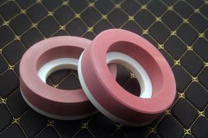 China Color Pink Cerium Oxide Polishing Wheel Tools Glass Edge Grinding factory