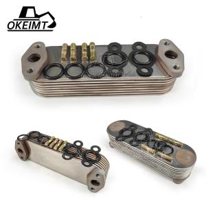 China J08E S1571-21960 Engine Oil Cooler Core for Hino and Kobelco SK330-8 SK350-8 SK370-8 factory