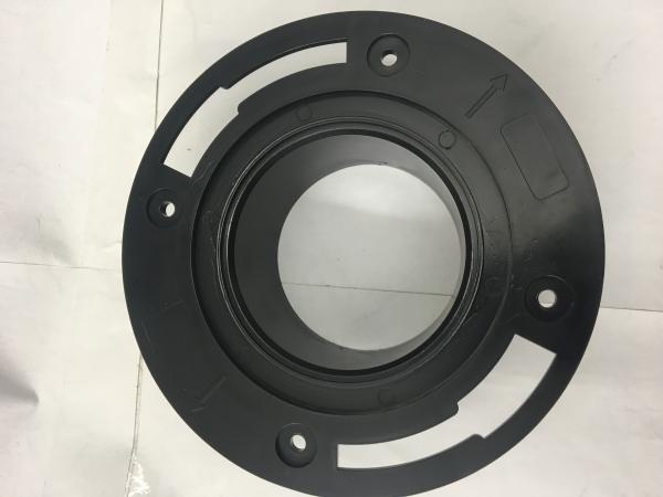 Plastic Toilet Seal Flange , Toilet Drain Flange Circular Shaped For Drain Waste