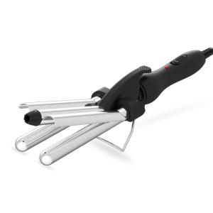 China 50HZ Hair Curler Wand Set , Interchangeable Ceramic Barrel Hot Hair Tool factory