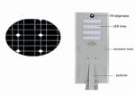 High Power 80w 100w Solar Street Light Integrated Aluminum Sensor CRI 80Ra