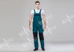 Customized Heavy Duty Work Suit With Big Side Pockets 260gsm Twill Bib Overalls