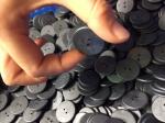 washable UHF Button Laundry tags waterproof/high - temperature endurable with