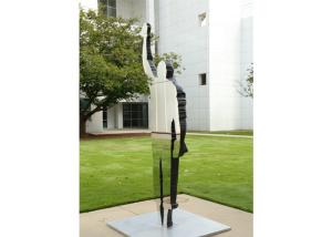 China 180cm Height Stainless Steel 316 2D Man Sculpture factory