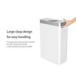 Home Bedroom PM2.5 Air Filter H13 True Hepa Air Purifier For Pet Dander