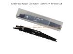 Carbon Steel Recipes Saw Blade 6" 150mm 6TPI for Wood Cut ,Reciprocating,Power