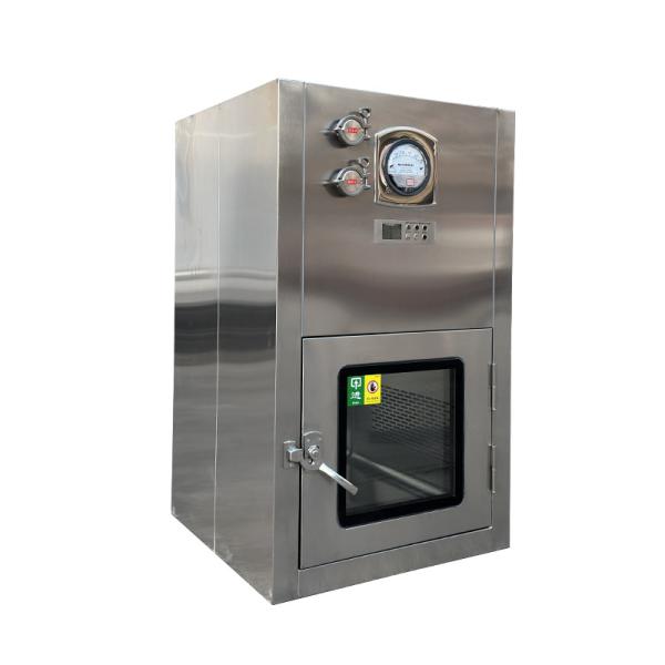 ISO-Certified Laminar Flow Pass Box | HEPA H14 & 304 Steel | Pharma/Electronics