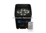 4×18W Battery Powered Stage Lights FREEDOM Par 4 Auto Control With 6 / 11