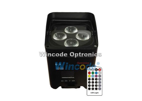 4×18W Battery Powered Stage Lights FREEDOM Par 4 Auto Control With 6 / 11