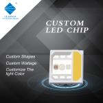 2W 3W 4W SMD LED Chips 620-630nm 520-530nm 450-470nm 6000-7000K 70-90lm