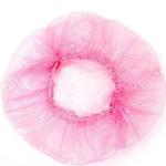 Eco Friendly Disposable Plastic Hair Caps , Disposable Bouffant Caps Single use