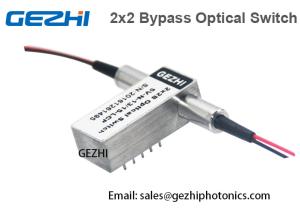 China 8ms Fast Switching Time Loop Optical Switches 2x2 Optical Bypass Switch on sale China 8ms Fast Switching Time Loop Optical Switches 2x2 Optical Bypass Switch on sale
