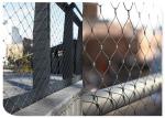 Animal Enclosure Flexible Stainless Steel Wire Mesh Hand Woven Cable For Zoo