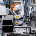 304SS Vertical Automatic Case Packer Machine For Food Pharmaceuticals Cosmetics