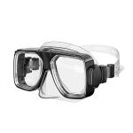 Swimming Diving Mask Scuba Women's Snorkel Mask Square Transparent Metallic
