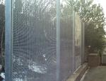 Securifor 358 wholesale barbed wire on top for Ultra 358 mesh security fencing