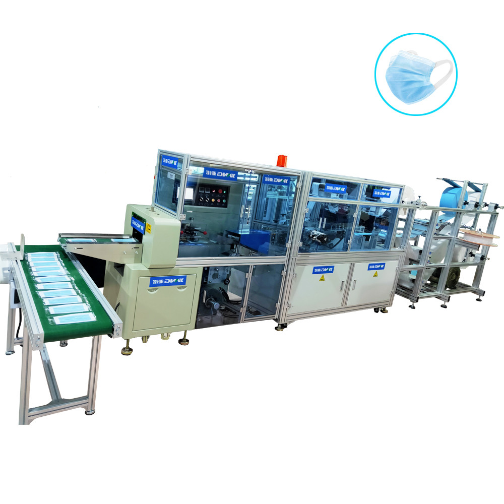 Humanized Disposable Face Mask Machine 220V 50 Hz One Year Warranty