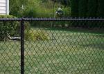 Black Diamond Chain Link Fencing Fabric PVC 9 Gauge 4ft X 50ft Galvanized