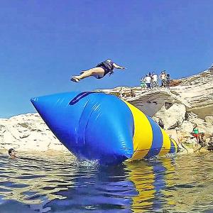 China Inflatable Water Pillow Inflatable Water Jumping Bag Inflatable Water Catapult factory