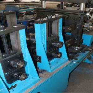 China Automatic Galvanized Steel Cable Tray Roll Forming Machine , Punching 2.55m/Min factory