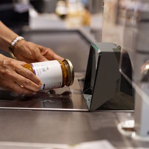 Good Quality QR Code Reader Desktop Barcode Scanner with HID Keyboard USB