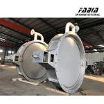 DN1500 Pneumatic VOC Butterfly Valve DNV Gas Valve Precision Control For