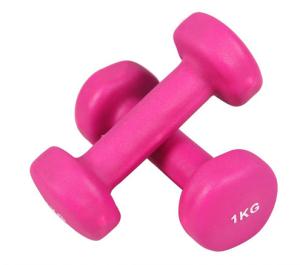 China Wholesale Round Head Vinyl Dipping Dumbbell /customize dumbell factory