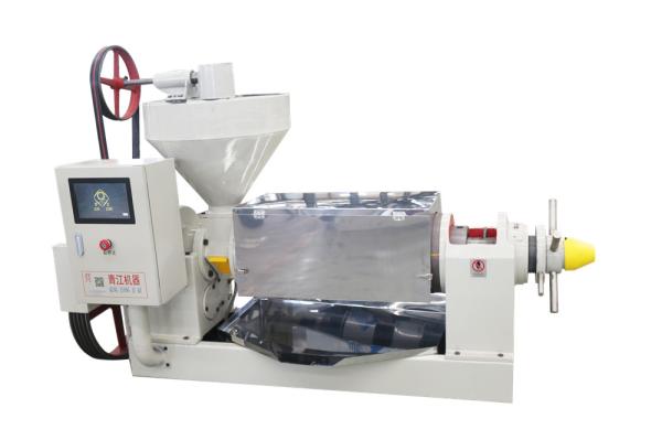 200-300kg/H Electrical Control Hot Oil Press Machine Peanuts Oil Extraction