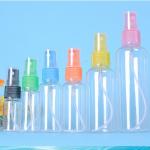 Spray Plastic Beverage Bottles 60 Ml Customized Logo Not Leak Multi Color