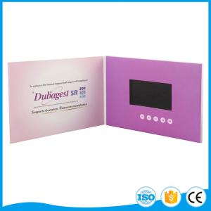 China 2.4 To 10 Inch Video Mailer Card A4 / A5 Mp3 / Mp4 Customize Lcd Screen factory
