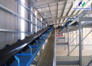 China Mining Rubber Belt 5m Length Stainless Steel Conveyor For Industrial factory