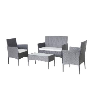 China H840mm Rattan Garden Furniture Sets factory
