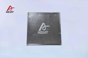 China Elegant Custom Paper Jewelry Boxes , Covered Sliver Paper Turn over Box factory