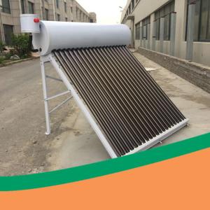 China White color CE certificated solar thermal water heating system factory