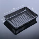 Disposable 33*22*5cm Plastic Food Tray Whole Chicken Meat Dessert Tray PP MAP