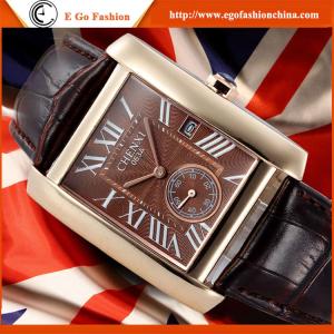 China 063A Fashion European Hotsale Watches Women Luxury Watch Rose Gold Square Quartz Watch New factory