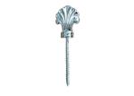 Silver Plastic And Metal Coffin Accessories , Funeral Casket Hardware Screw For