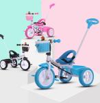 2023 Fashion Baby 3 Wheels Ride on Bicycle Bike Car for 2-6 Years Kids Plastic