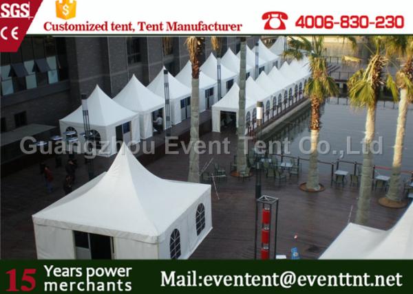Marquee Garden Party Pagoda Party Tent With Clear Roof glass wall Tear Resistant