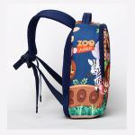 Canvas fashionable small backpacks With Zipper Closure Multipurpose