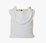 Fashion Simple Design Shoulder Carrying Bag Black Canvas Shopping Tote Vintage