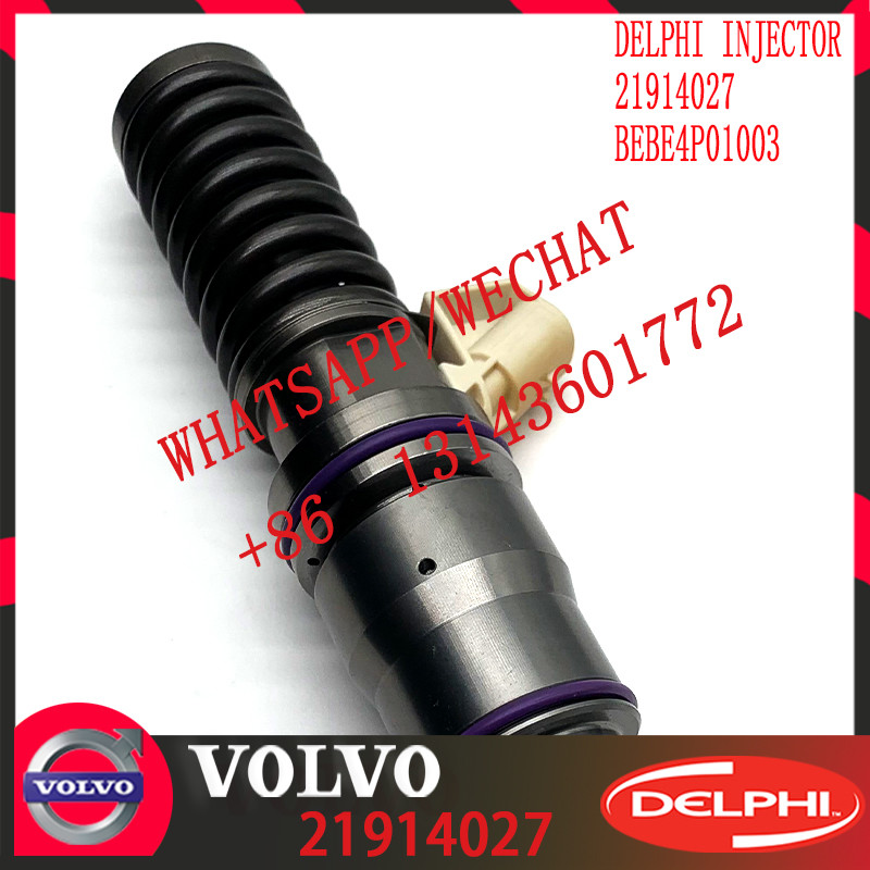 21914027 Common Rail Diesel Fuel Injector Assy 21914027 BEBE4P01003 E3.27 for V-O-L-V MD13