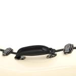 Fiberglass Hardshell Banjo Case With Shoulder Strap Leather Handle
