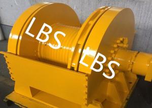 China Heavy Duty Hydraulic Crane Winch Hydraulic Hoist Winch 0-200 M/Min Speed factory