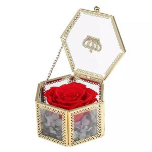 China Wholesale preserved flower gift box Preserved Flowers Flower Crafts Preserved roses preserved roses factory