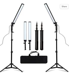 China LED Light Photography Studio LED Lighting Kit Adjustable Light Tripod Photographic Video Fill Light factory